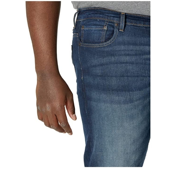 Levis 569 Big&Tall Loose Straight Blue Jeans 44W - Picture 3 of 16